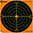 🎯 Mira con precisione usando i Target Orange Peel di Caldwell! Tecnologia a doppio colore per vedere i colpi come esplosioni colorate. Sfondo arancione ad alto contrasto. Scopri di più!